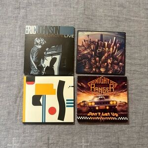 CD Collection Set of Four Music CDs